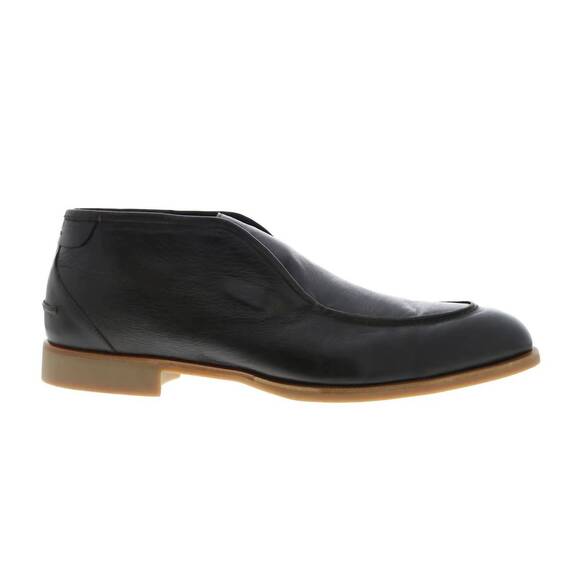 NEW SCARPE DI BIANCO men's fidbtm fidenza bello leather slip on ankle boots in t